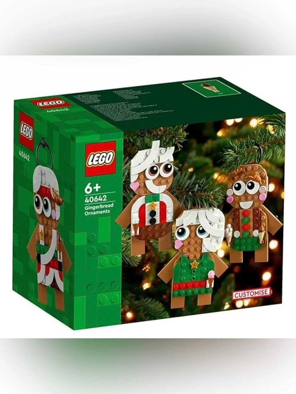 Lego Gingerbread Ornaments Building Set - Seasonal Limited Edition